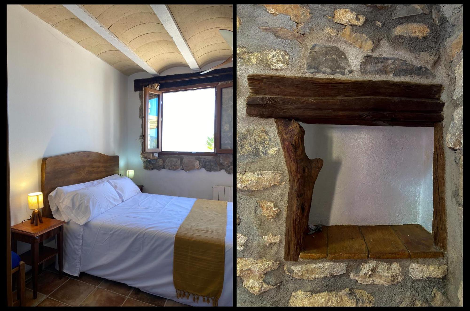 La Cueva De Miravet - Villa De Lujo En La Cima De La Montana Con Vistas Al Mar Cabanes  Eksteriør bilde