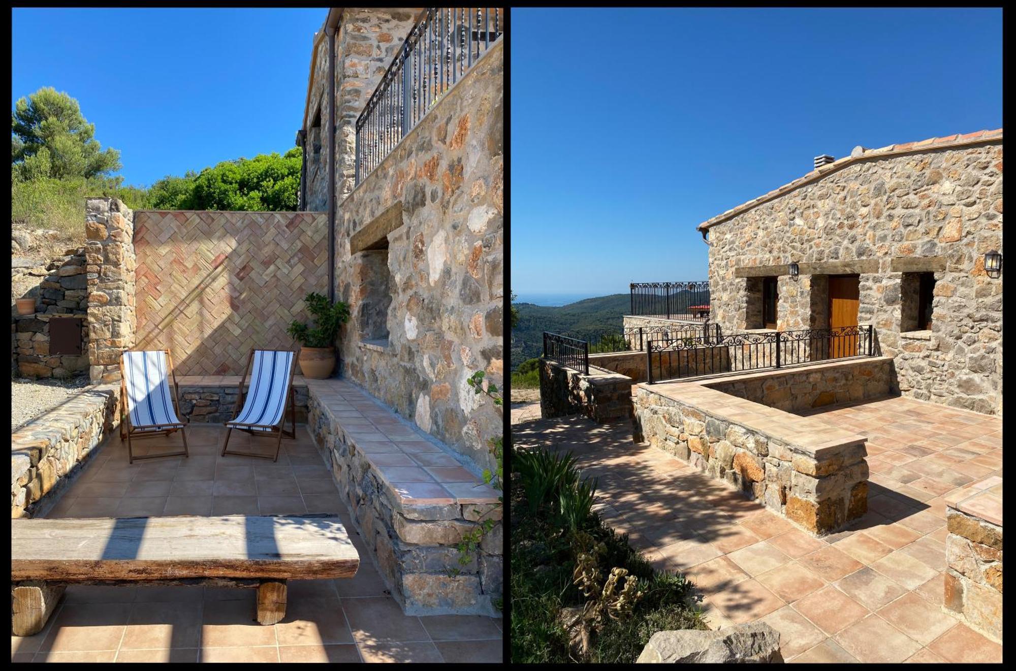 La Cueva De Miravet - Villa De Lujo En La Cima De La Montana Con Vistas Al Mar Cabanes  Eksteriør bilde