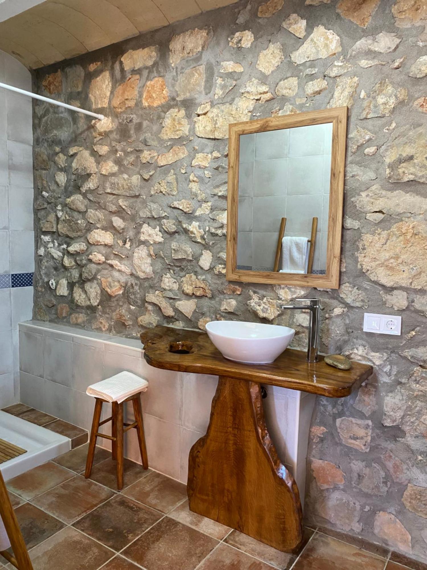 La Cueva De Miravet - Villa De Lujo En La Cima De La Montana Con Vistas Al Mar Cabanes  Eksteriør bilde