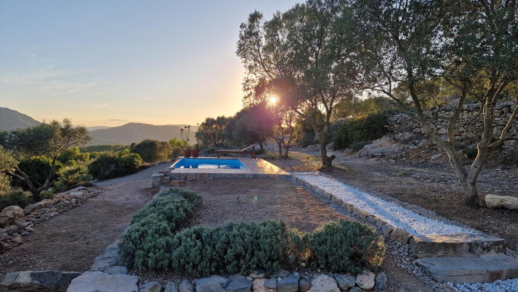 La Cueva De Miravet - Villa De Lujo En La Cima De La Montana Con Vistas Al Mar Cabanes  Eksteriør bilde